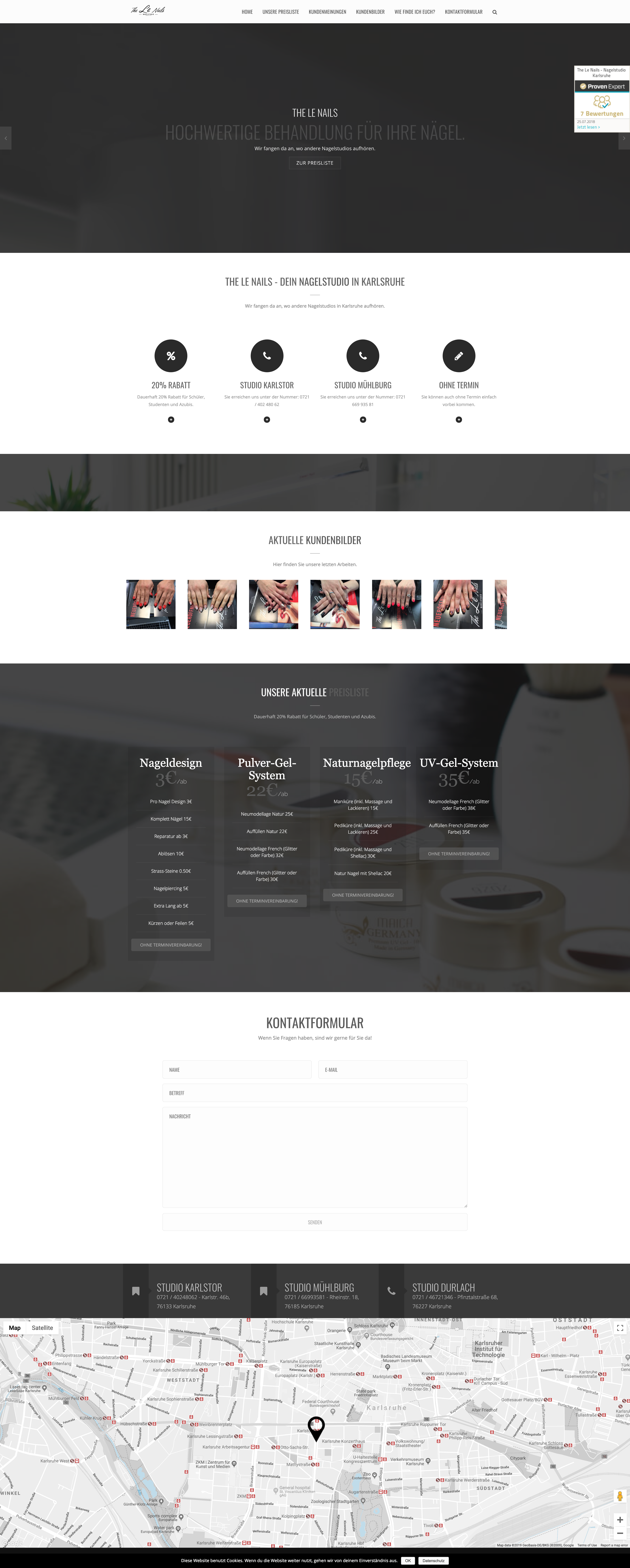 The Le Nails Nagelstudio Karlsruhe Nagellacke De